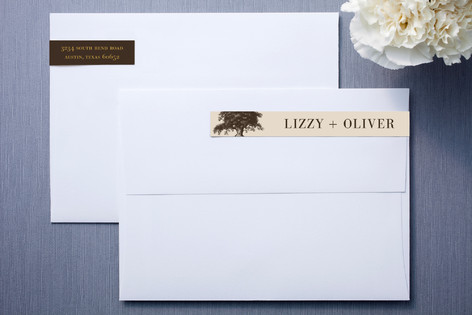 Oak Tree Skinnywrap™ Address Labels