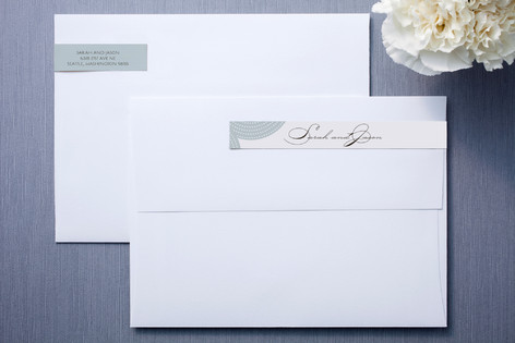 Pearls on a String Skinnywrap™ Address Labels