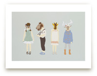 my head is an animal Art Prints