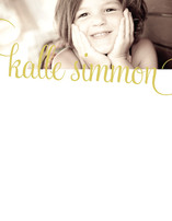 21st Century Girl Children's Personalized Photo Stationery