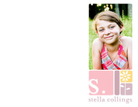 alpha blocks Children's Personalized Photo Stationery