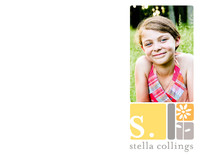 alpha blocks Children's Personalized Photo Stationery