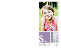 alpha blocks Children's Personalized Photo Stationery