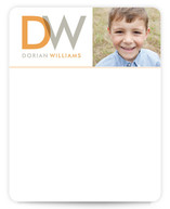 Boulevard Children's Personalized Photo Stationery