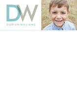 Boulevard Children's Personalized Photo Stationery