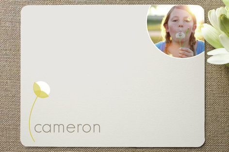 cotton Children's Personalized Photo Stationery