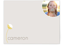 cotton Children's Personalized Photo Stationery