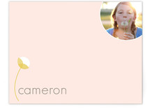 cotton Children's Personalized Photo Stationery