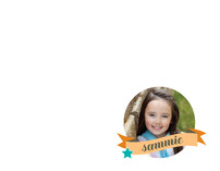 Wheatgrass Children's Personalized Photo Stationery