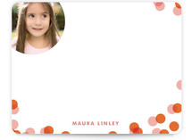 Funfetti Children's Personalized Photo Stationery