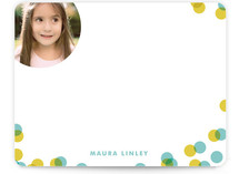 Funfetti Children's Personalized Photo Stationery