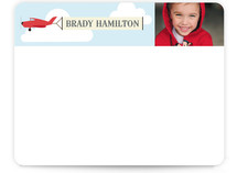 In the Clouds Children's Personalized Photo Stationery