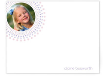 Joyful Bursts Children's Personalized Photo Stationery