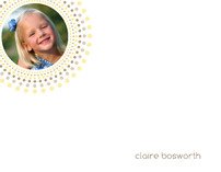 Joyful Bursts Children's Personalized Photo Stationery