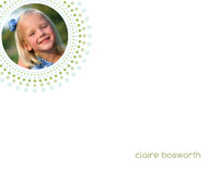 Joyful Bursts Children's Personalized Photo Stationery