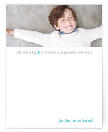 Little Letters Children's Personalized Photo Stationery