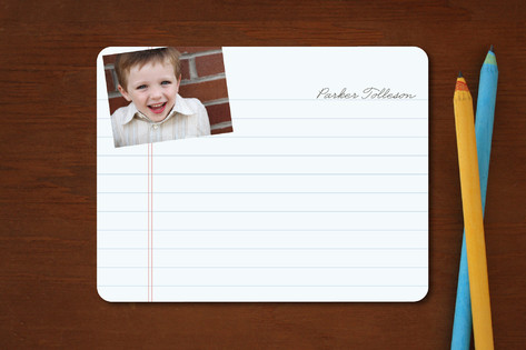 Love to Learn Children's Personalized Photo Stationery