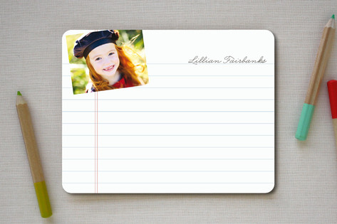 Love to Learn Children's Personalized Photo Stationery