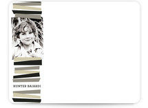 Mod Stacks Children's Personalized Photo Stationery