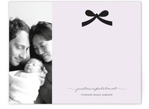Paris + Vintage Ribbon Children's Personalized Photo Stationery