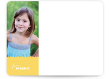 Dotty Children's Personalized Photo Stationery