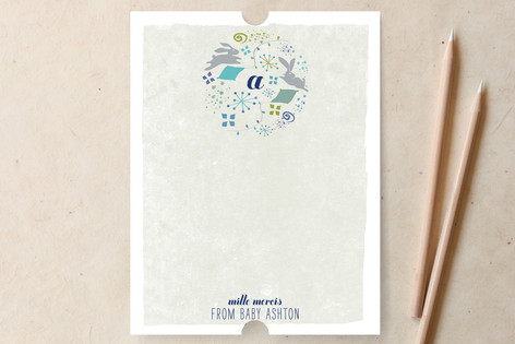 My Very First Monogram Children's Personalized Stationery