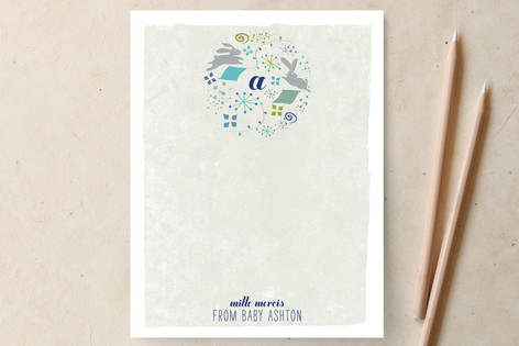 My Very First Monogram Children's Personalized Stationery