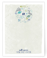 My Very First Monogram Children's Personalized Stationery