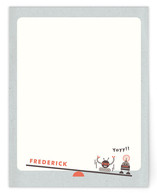 Me vs Robot Children's Personalized Stationery
