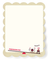 Me vs Robot Children's Personalized Stationery