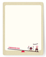 Me vs Robot Children's Personalized Stationery