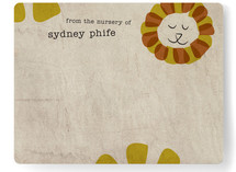 Happy Lion Children's Personalized Stationery