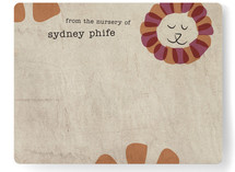 Happy Lion Children's Personalized Stationery