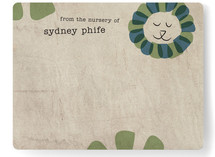 Happy Lion Children's Personalized Stationery