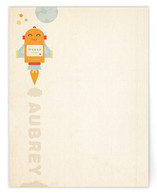Blast Off! Children's Personalized Stationery