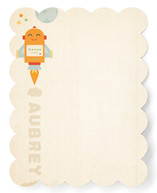 Blast Off! Children's Personalized Stationery