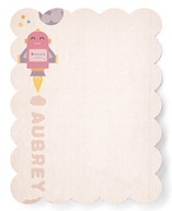 Blast Off! Children's Personalized Stationery