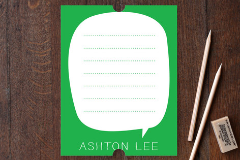 Simon Says Children's Personalized Stationery