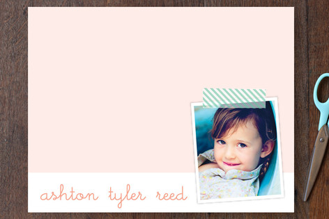 Washi Me Children's Personalized Stationery