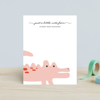 Little Alligator Children's Personalized Stationery