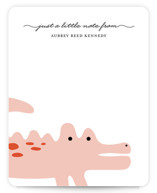 Little Alligator Children's Personalized Stationery