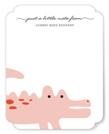 Little Alligator Children's Personalized Stationery