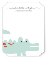 Little Alligator Children's Personalized Stationery