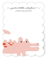 Little Alligator Children's Personalized Stationery