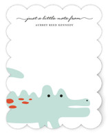 Little Alligator Children's Personalized Stationery