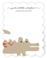 Little Alligator Children's Personalized Stationery