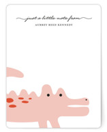 Little Alligator Children's Personalized Stationery