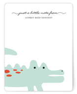 Little Alligator Children's Personalized Stationery