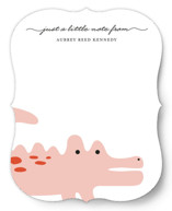 Little Alligator Children's Personalized Stationery