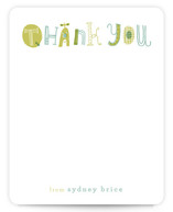 Quirky Thank You Children's Personalized Stationery